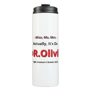Bouteilles Isothermes Maman diplômée de doctorat PhD Diplôme humoristiqu