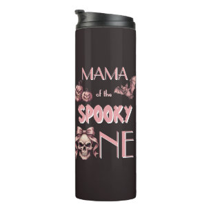 Bouteilles Isothermes Maman du petit effrayant Pinkoween Crâne & Chauve-