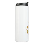 Bouteilles Isothermes Maman La Reine Or Typographie créative (Tourné sur la gauche)