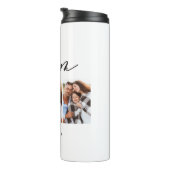 Bouteilles Isothermes maman mignonne script moderne multi photo cadeau (Tourné sur la droite)