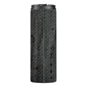 Bouteilles Isothermes Mamba noire illustrée, Imprimantes d'art (Dos)