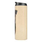 Bouteilles Isothermes Manchester Terrier Peinture Art animal original (Tourné sur la droite)