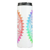 Bouteilles Isothermes Mandala Arc-en-Ciel (Dos)