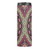 Bouteilles Isothermes Mandala cercle rond pastel pastel violet colo (Dos)