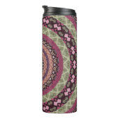 Bouteilles Isothermes Mandala cercle rond pastel pastel violet colo (Tourné sur la droite)