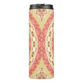 Bouteilles Isothermes Mandala cercle ronde couleur beige pastel (Dos)