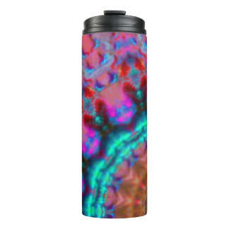 Bouteilles Isothermes Mandala-colorrose-rouge-bleu-kaléidoscope rm