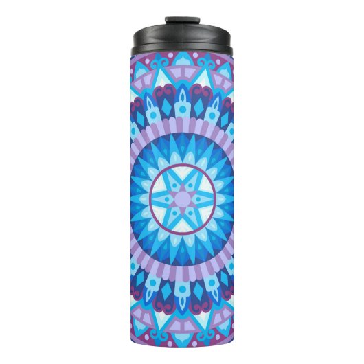 Bouteilles Isothermes Mandala d'hiver (Devant)