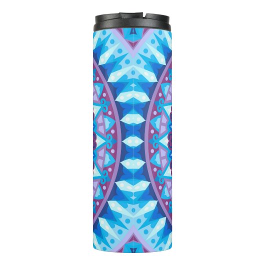 Bouteilles Isothermes Mandala d'hiver (Dos)