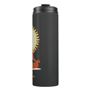 Bouteilles Isothermes Mandala du Soleil Bohème Minimaliste pour la Fête