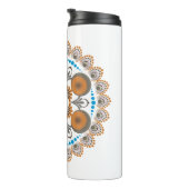 Bouteilles Isothermes Mandala Gold et Bleu Point (Tourné sur la droite)