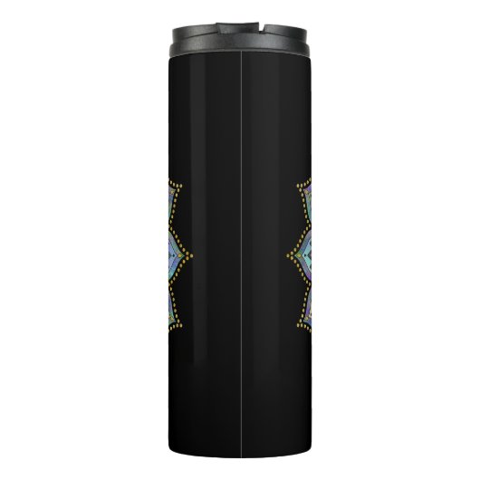 Bouteilles Isothermes Mandala Inde Style 1 (Dos)