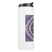 Bouteilles Isothermes Mandala violet (Tourné sur la gauche)