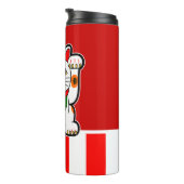 Bouteilles Isothermes Maneki Neko : Lucky Cat japonais (Tourné sur la droite)