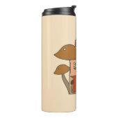 Bouteilles Isothermes "Mange-moi" - Conception Whimsical Mushroom (Tourné sur la gauche)