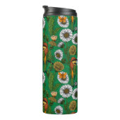 Bouteilles Isothermes Mangeurs d'abeilles sur une prairie printanière (Tourné sur la droite)