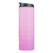 Bouteilles Isothermes "Mangez mes bulles" Pèse rose Vie de natation (Tourné sur la droite)