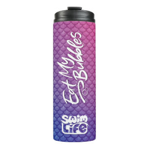 Bouteilles Isothermes "Mangez mes bulles" Pèse rose/violet/bleu Vie de b