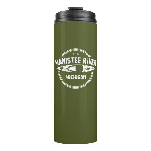 Bouteilles Isothermes Manistee River, Michigan (Devant)