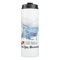 Manta silhouette en verre dépoli taché tasse à caf