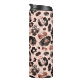 Bouteilles Isothermes Manteau de léopard, peau d'animal sans couture mot (Tourné sur la droite)