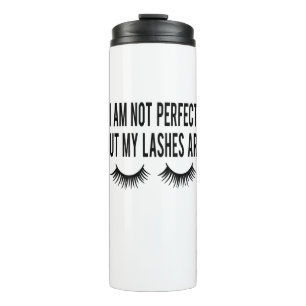 Bouteilles Isothermes Maquillage mignon Je ne suis pas parfaite mais mes
