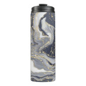 Bouteilles Isothermes Marbled Gray, White and Gold (Devant)
