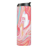 Bouteilles Isothermes Marbre liquide Abstrait ou fond de tendance époxy (Tourné sur la gauche)