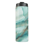 Bouteilles Isothermes Marbre Multicolore : Onyx effet verre. (Devant)