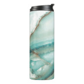 Bouteilles Isothermes Marbre Multicolore : Onyx effet verre. (Tourné sur la gauche)