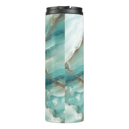 Bouteilles Isothermes Marbre Multicolore : Onyx effet verre. (Dos)