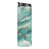 Bouteilles Isothermes Marbre Multicolore : Onyx effet verre. (Tourné sur la droite)