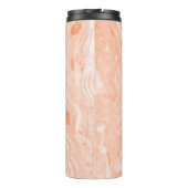 Bouteilles Isothermes Marbre Paré Blanc Naturel Et Orange (Dos)