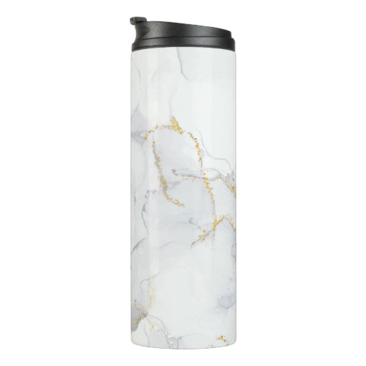 Bouteilles Isothermes Marbre Pastel Pierre Parties scintillant Texture A (Tourné sur la droite)