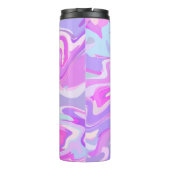 Bouteilles Isothermes Marbré rose violet Turquoise (Dos)