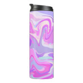 Bouteilles Isothermes Marbré rose violet Turquoise (Tourné sur la droite)