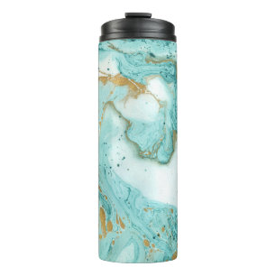 Bouteilles Isothermes Marbre texture décorative, peinture artistique abs