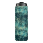 Bouteilles Isothermes Marbre turquoise Abstrait (Devant)