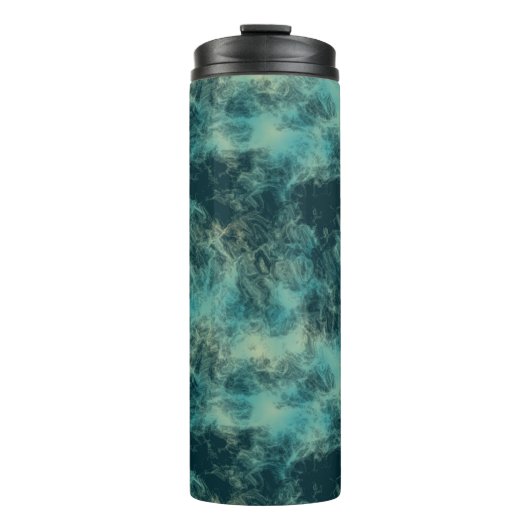 Bouteilles Isothermes Marbre turquoise Abstrait (Devant)