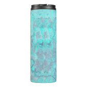 Bouteilles Isothermes Marbre turquoise Abstrait (Dos)