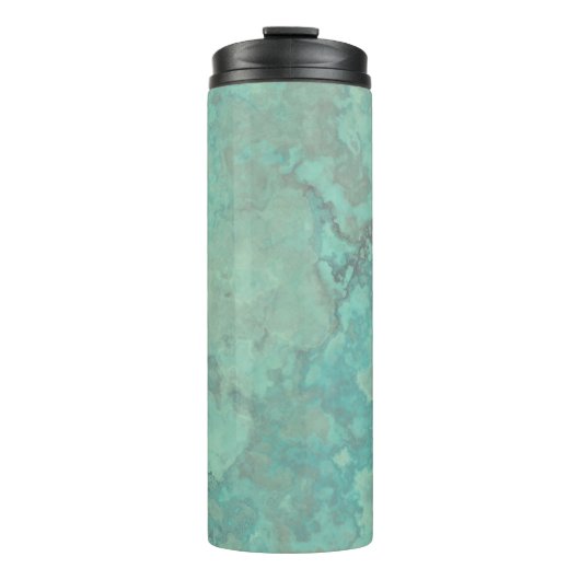 Bouteilles Isothermes Marbre turquoise Abstrait (Devant)