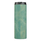 Bouteilles Isothermes marbre vert abstrait (Dos)