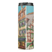 Bouteilles Isothermes Marché de Noël Strasbourg France d'inspiration rét (Dos)