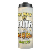 Bouteilles Isothermes Marcher Par La Foi Pas Vue (Devant)