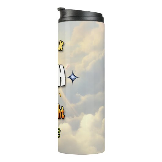 Bouteilles Isothermes Marcher Par La Foi Pas Vue (Tourné sur la droite)