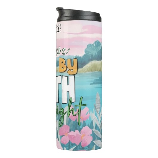 Bouteilles Isothermes Marcher Par La Foi Pas Vue (Tourné sur la droite)