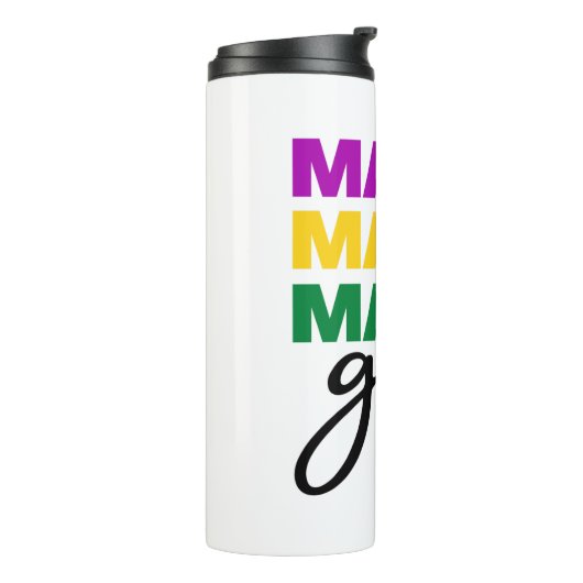 Bouteilles Isothermes Mardi Gras (Tourné sur la gauche)