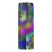 Bouteilles Isothermes Mardi Gras Motif (Dos)