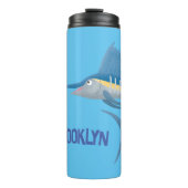 Bouteilles Isothermes Marée de plaisance de l'espadon (Devant)