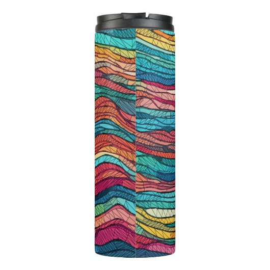 Bouteilles Isothermes Marée mosaïque (Dos)